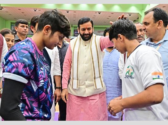 ਹਰਿਆਣਾ ਵਿੱਚ ਛੇਵੇਂ ਰਾਜ ਪੱਧਰੀ ਖੇਡ ਮਹਾਕੁੰਭ ਦਾ ਸ਼ਾਨਦਾਰ ਉਦਘਾਟਨ